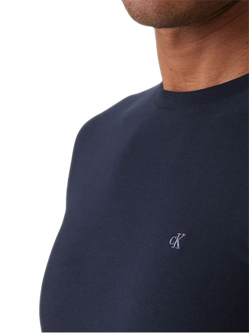 T-shirt slim in cotone stretch Calvin Klein | LV04LC240GCEF